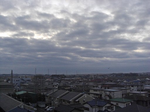 2009年68日目の朝焼け