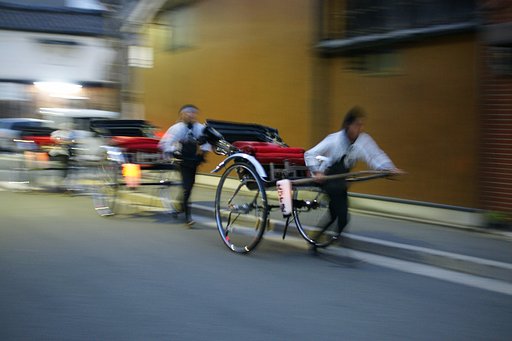 【スピード】人力車