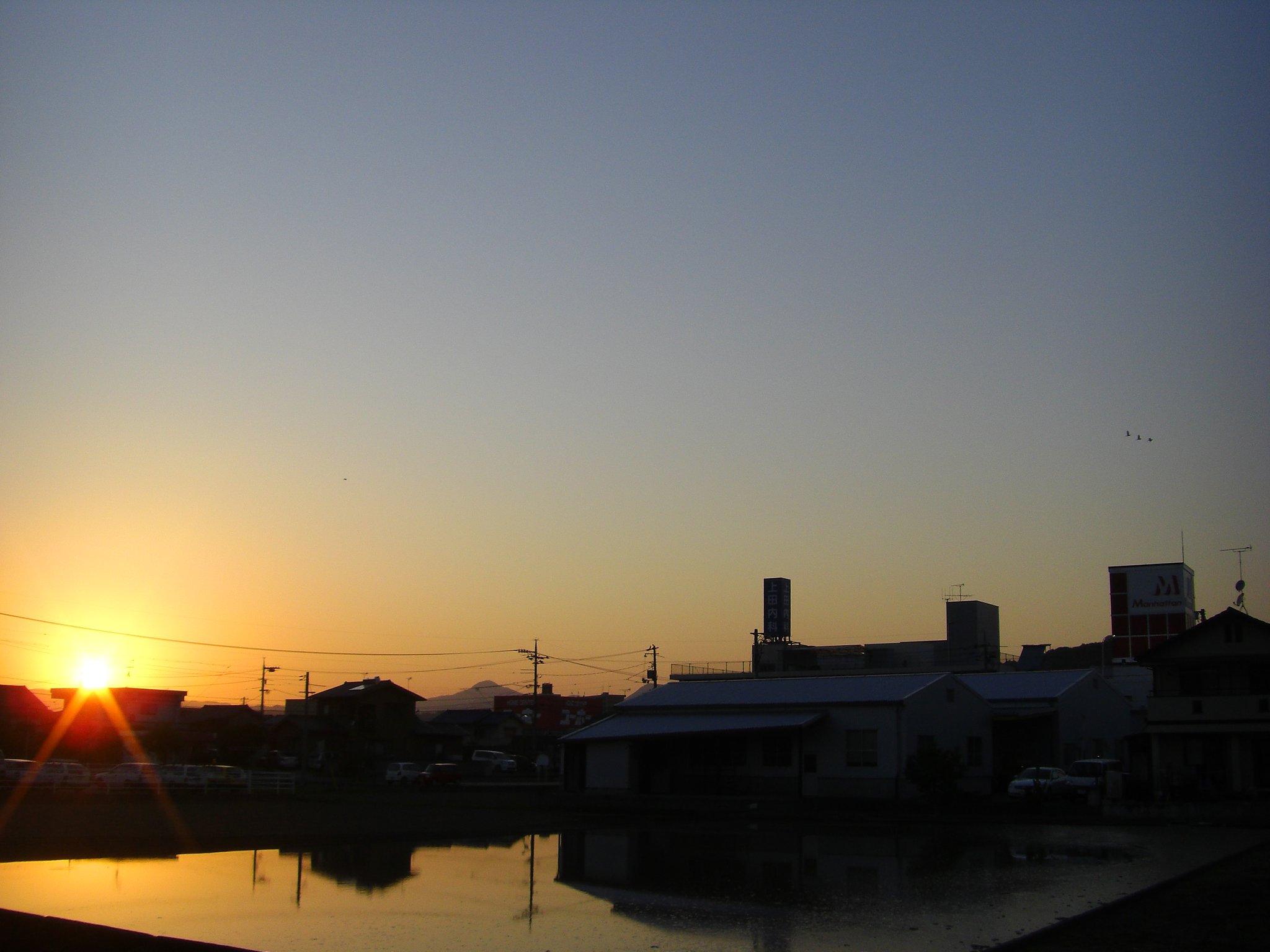 夕焼け