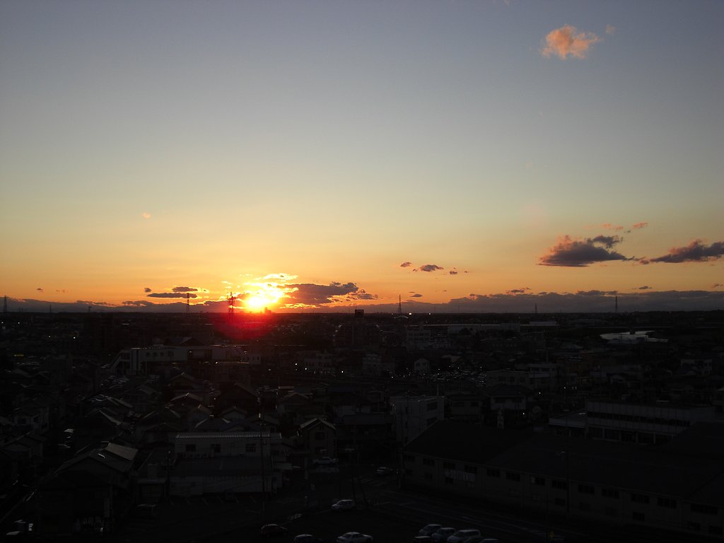 2009年116日目の夕焼け
