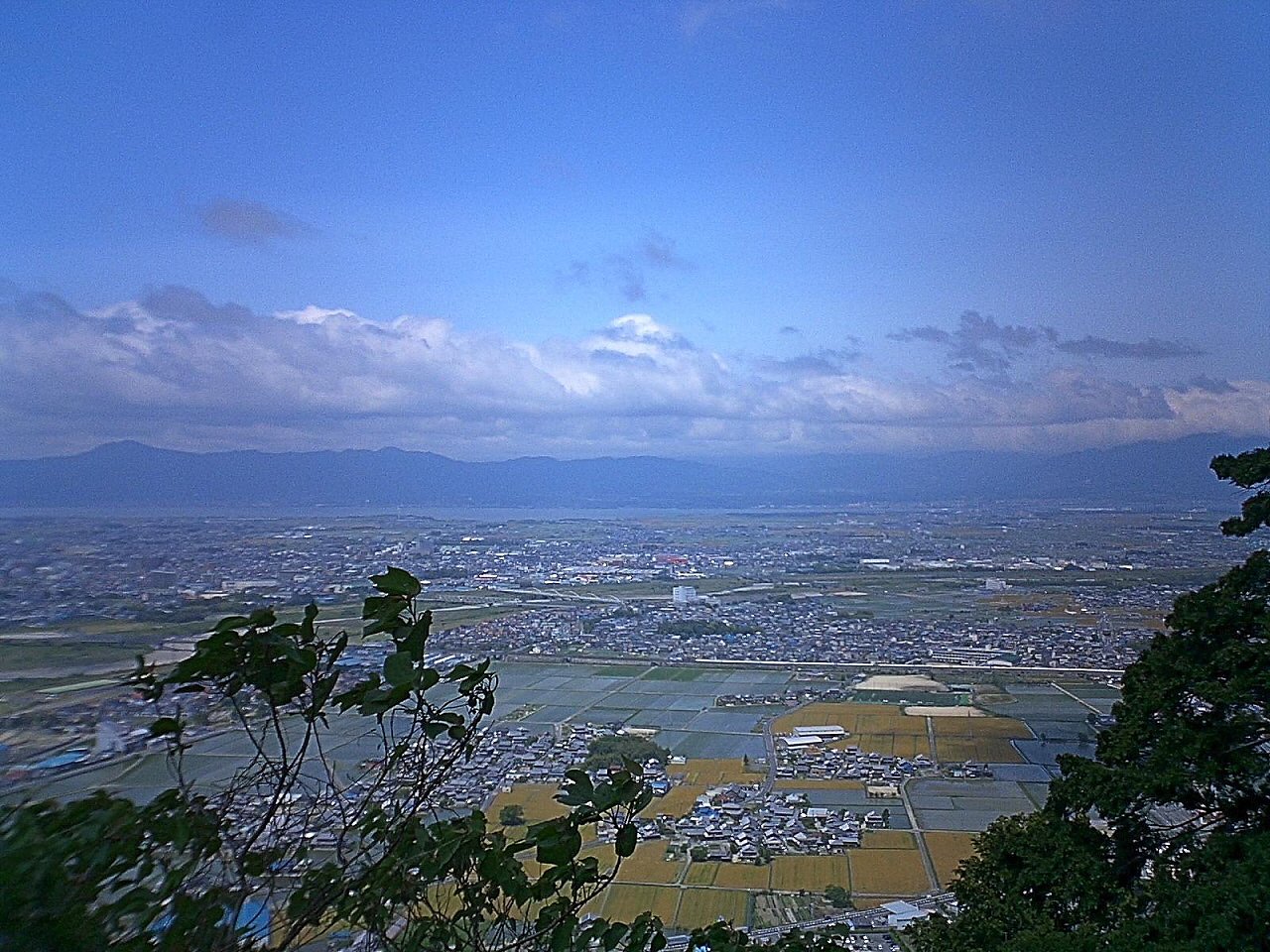 近江富士から見下ろす景色