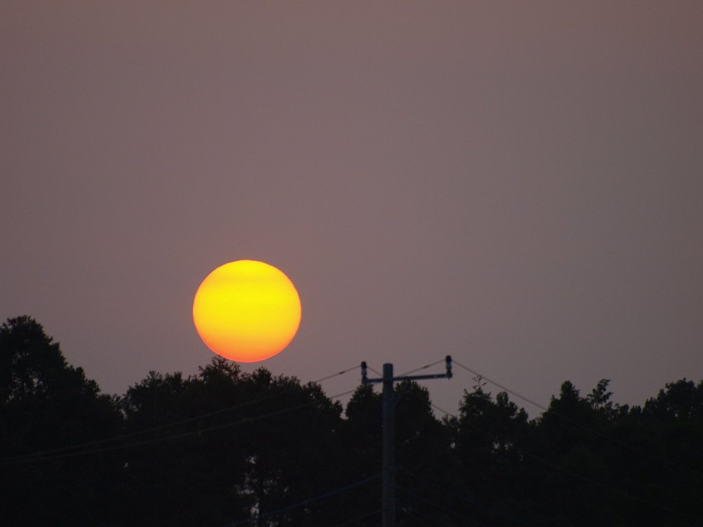 真ん円太陽^^;