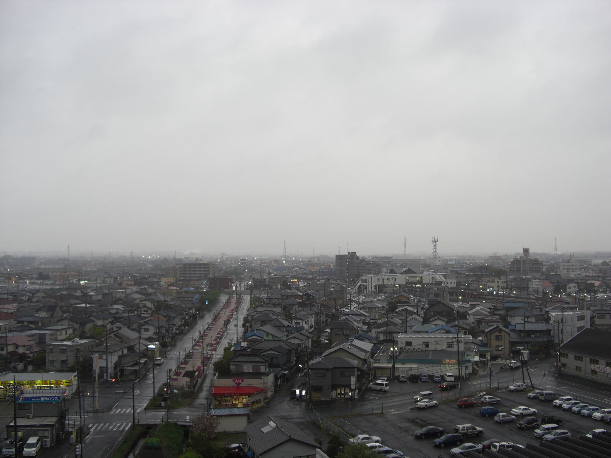 2009年111日目の夕焼け