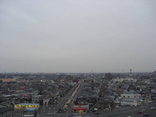 2009年94日目の夕焼け