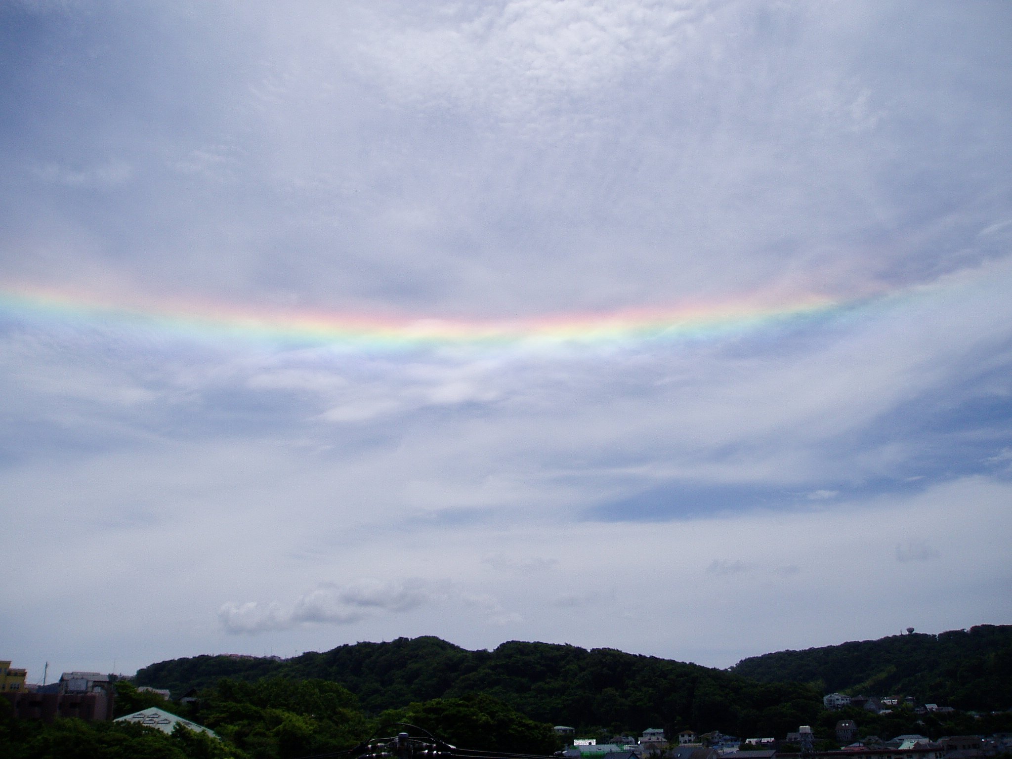 光学現象（水平環）