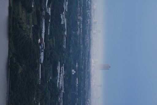 霞の上に