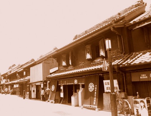 蔵造りの街並み
