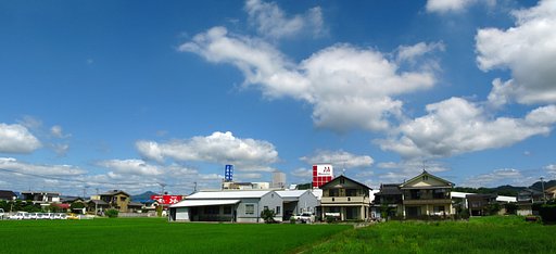 快晴の夏空-定点観測