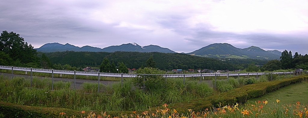 パノラマ（蒜山から大山まで）