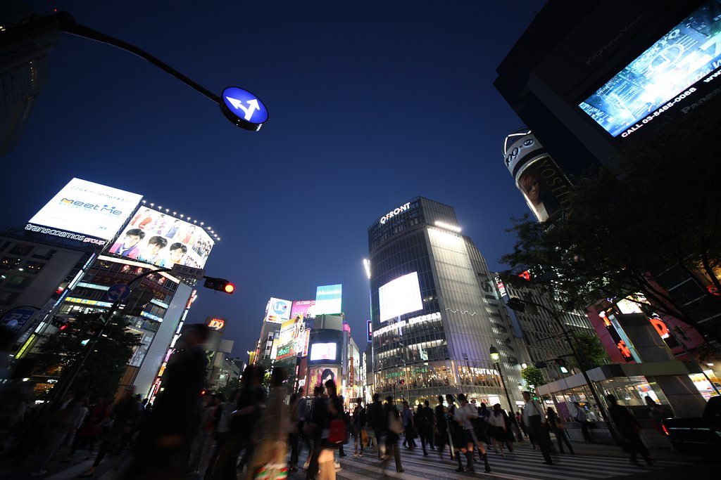 交差点にて・・
