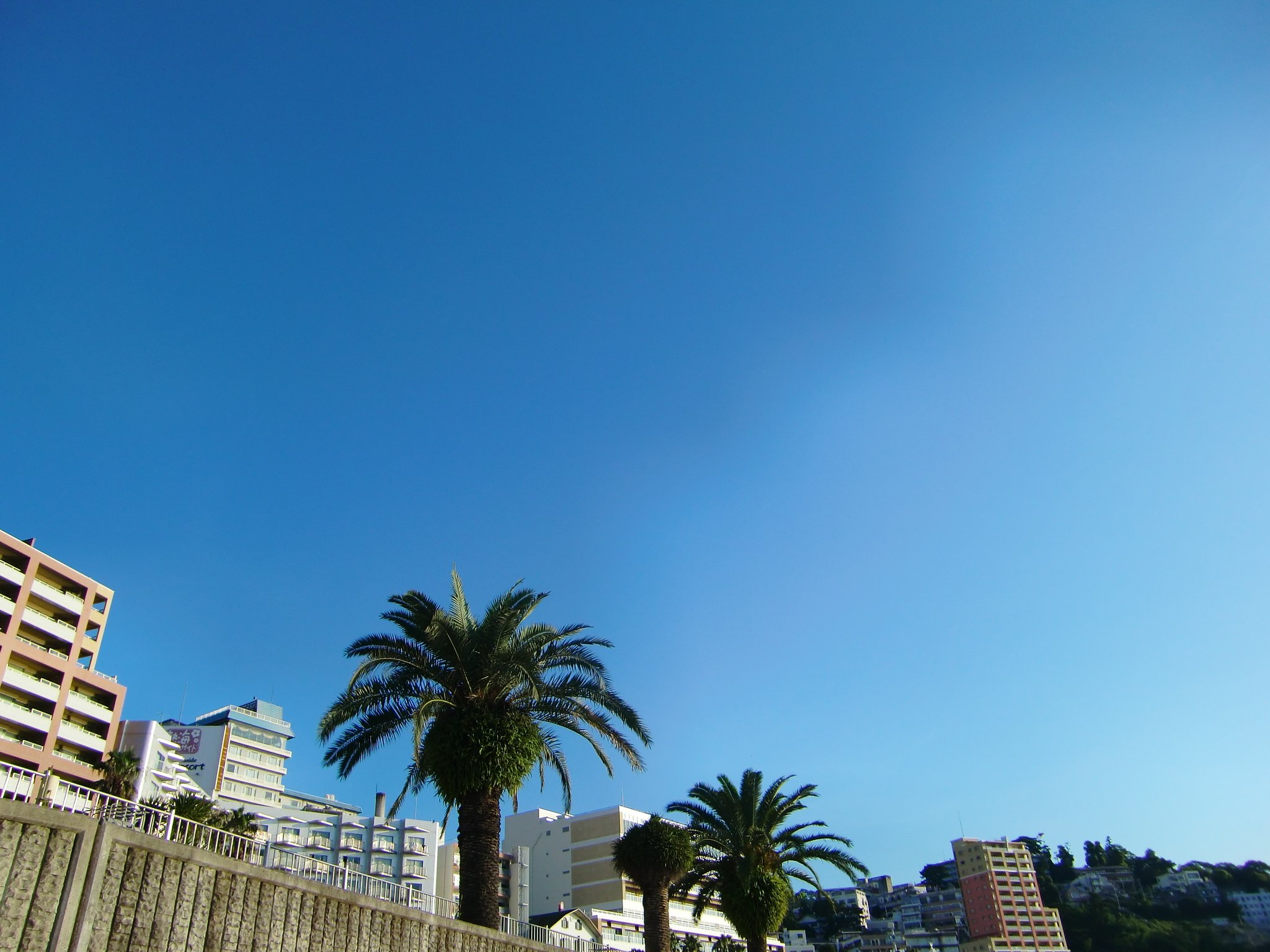 青い空