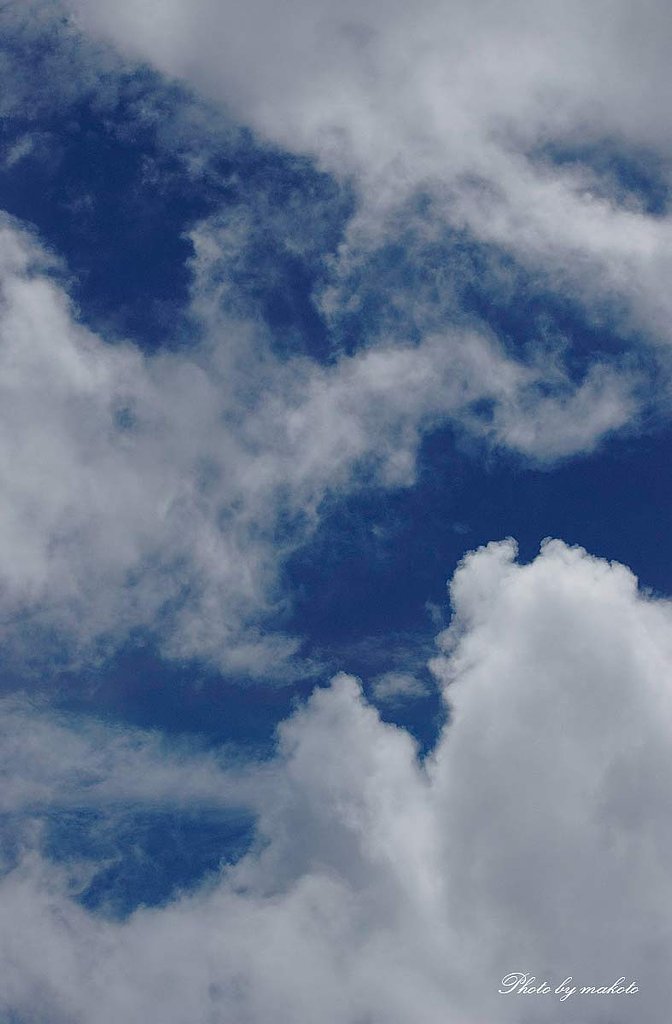 貴重な青空・・・