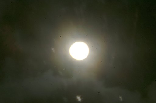 針穴の太陽
