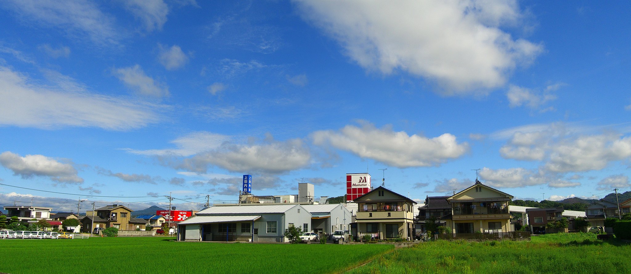 快晴に