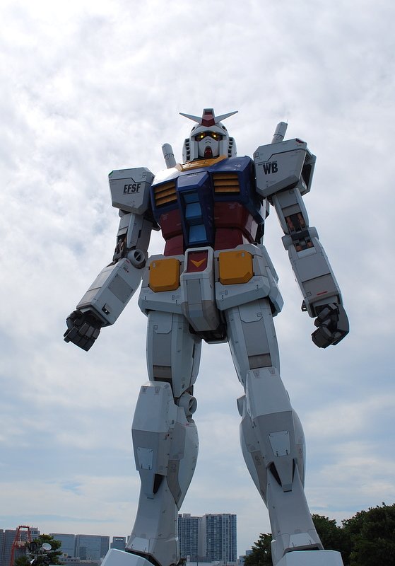 東京お台場のガンダム