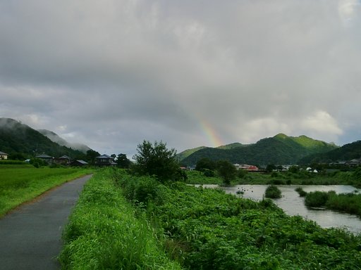 一寸だけ虹!