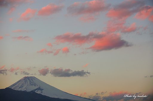 富士夕景