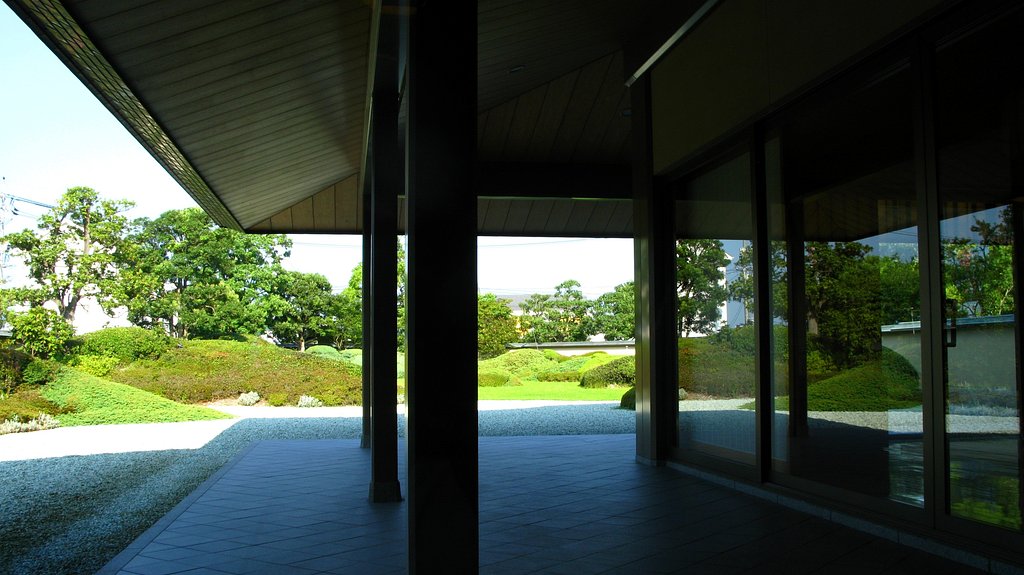 美術館の庭
