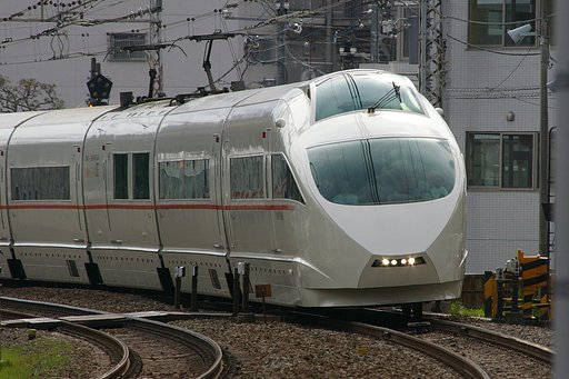 ロマンスカーが来た！