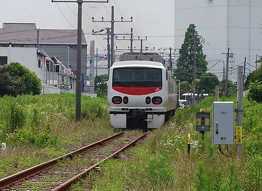 越中島貨物線検測車