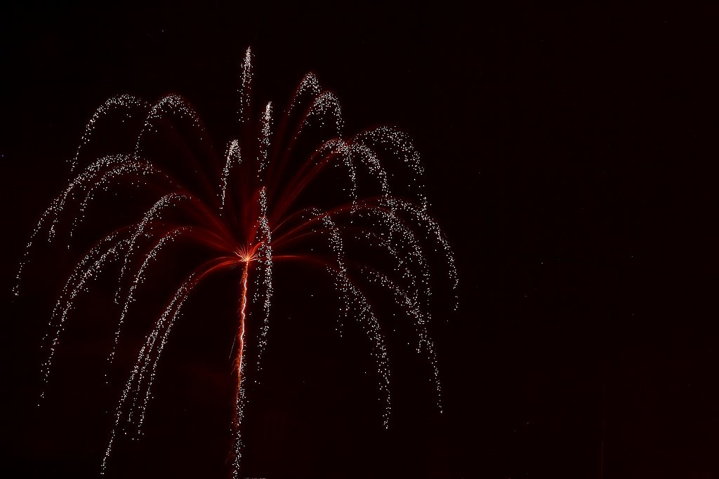 市民祭りの花火