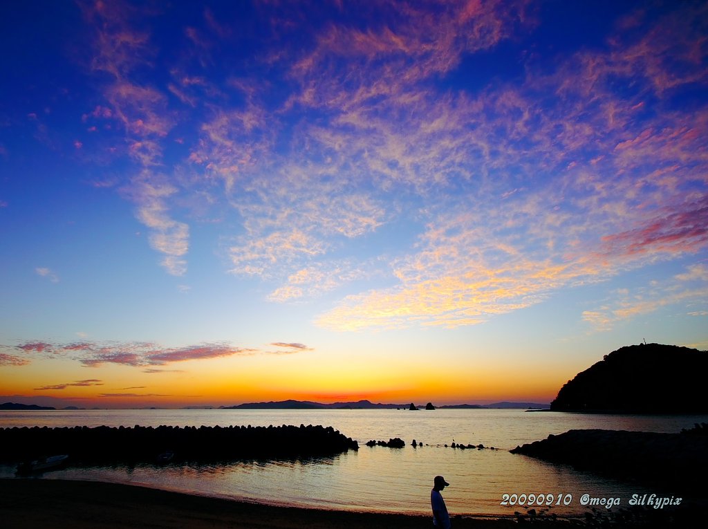 秋の夕景　９・１０