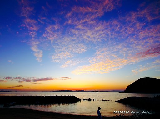 秋の夕景　９・１０