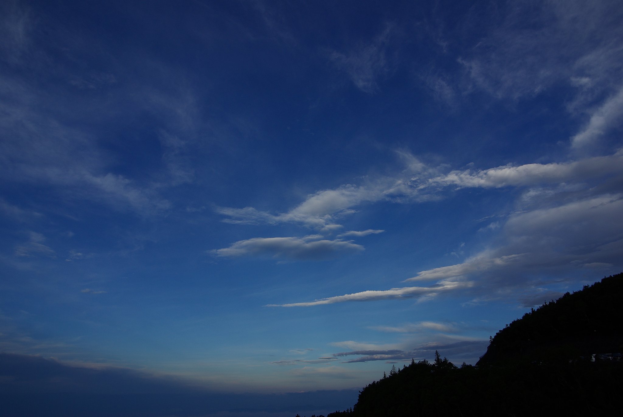 Beyond the blue sky & white cloud