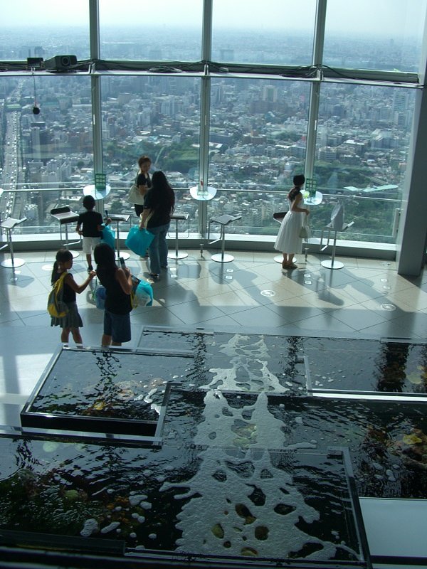 【流】展望台の水の流れ