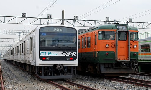 Ｍｕｅ２０９系と１１５系