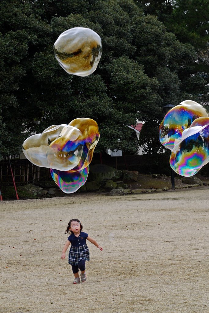 土浦　亀城公園にて