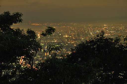 今夜の夜景