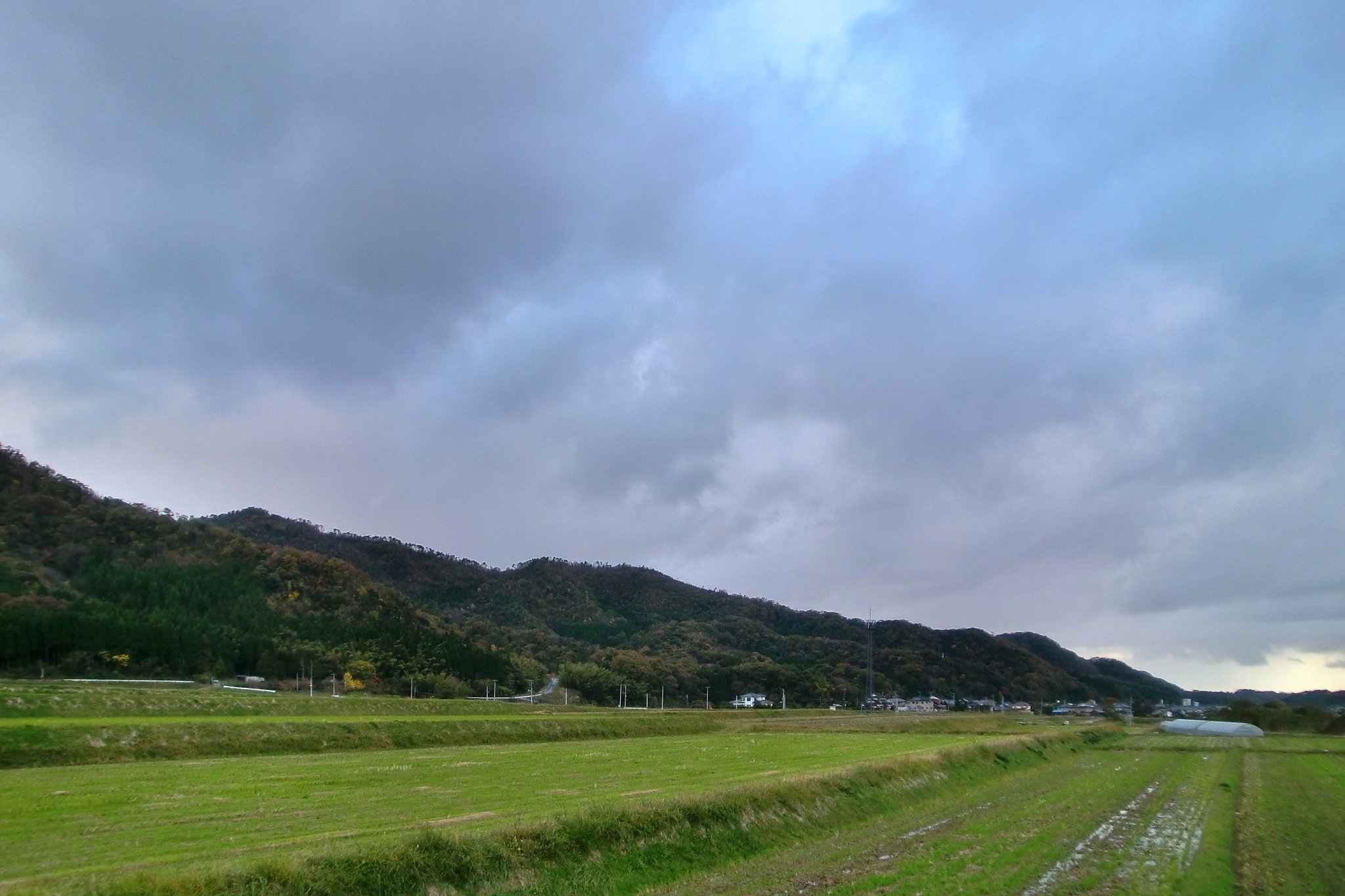 今日の夕暮れ!