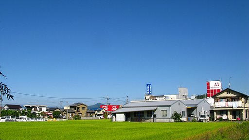 真っ青