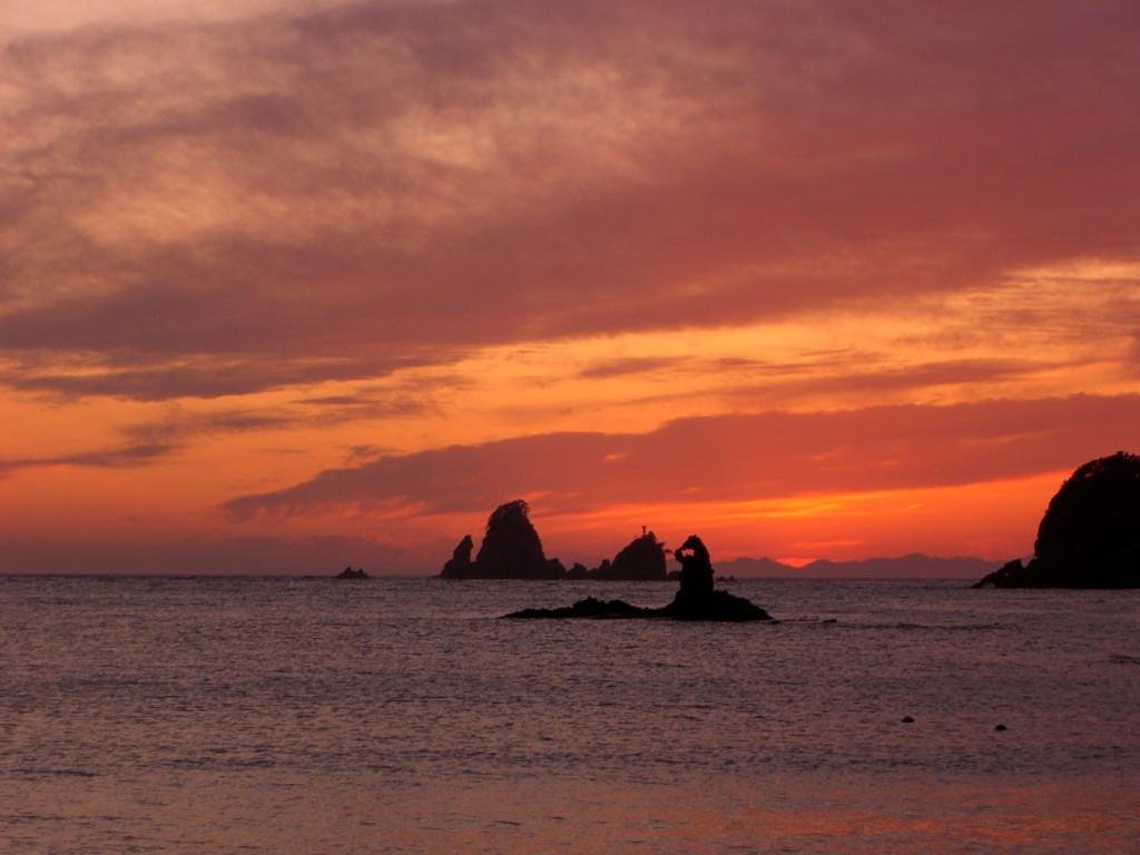 西伊豆　ゴジラ岩　全景