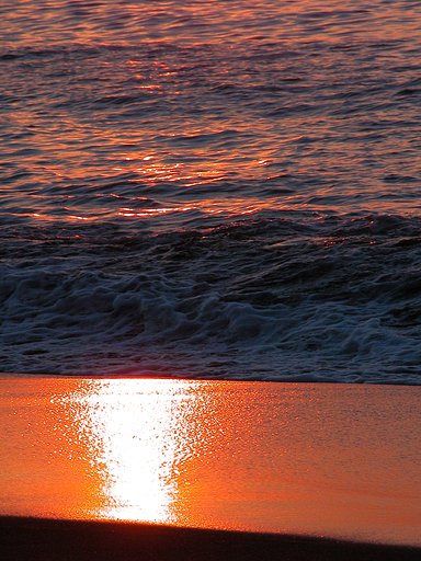 春夕日