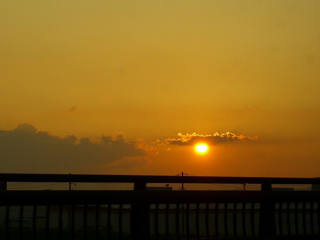 夕日