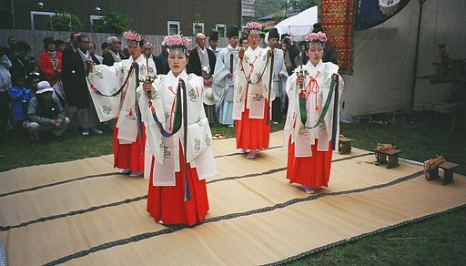 巫女さん＠国府祭