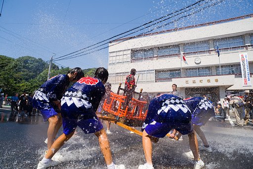 水掛け地蔵