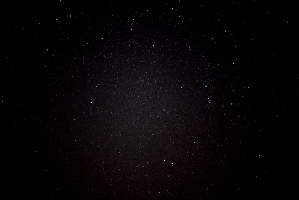 冬の大三角と火星