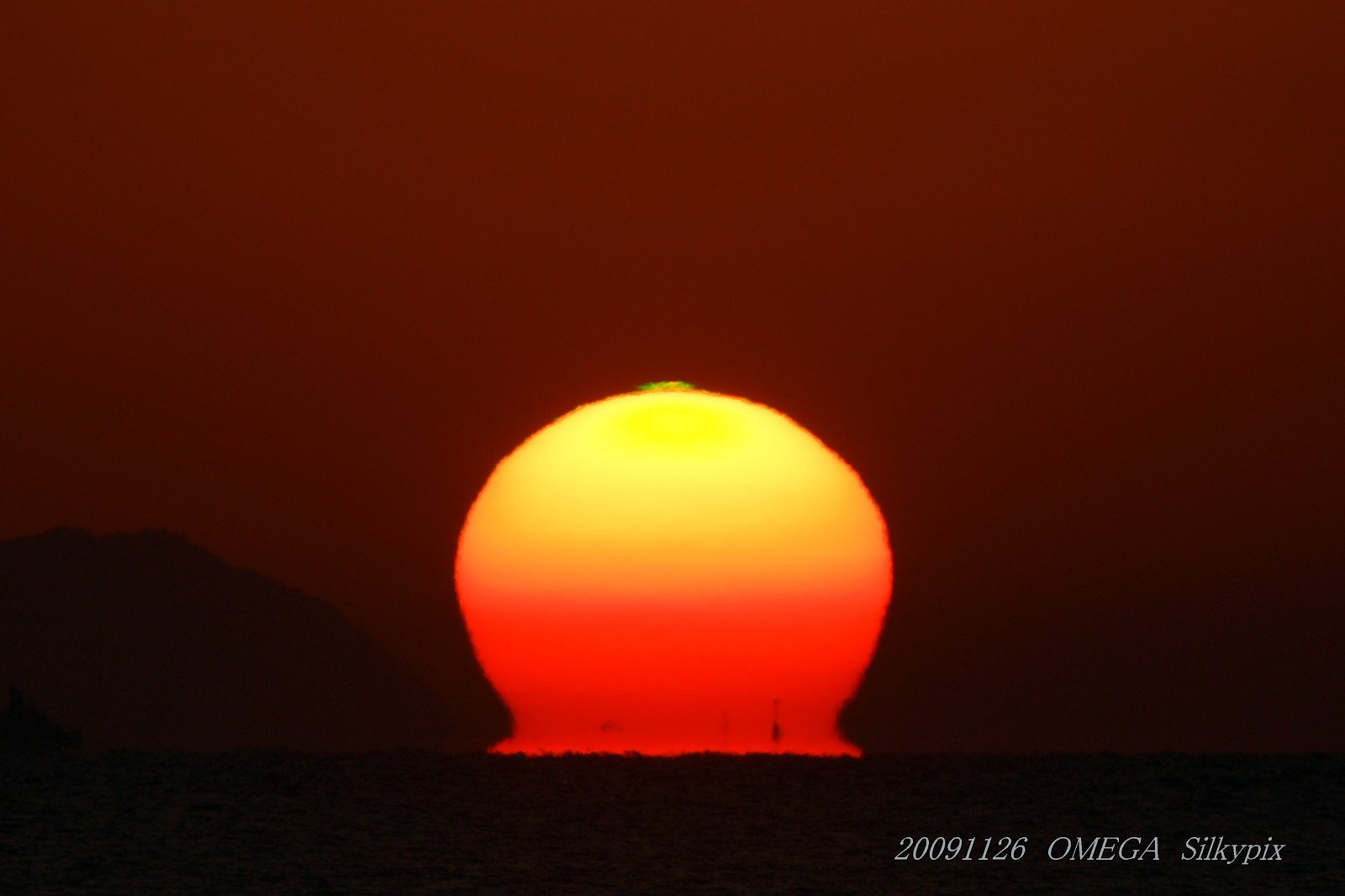 風早のだるま夕日 Ni １１・２６