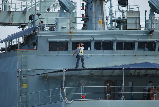 オーストラリア艦隊、晴海入港（その５）