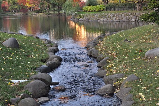 【流】細い川