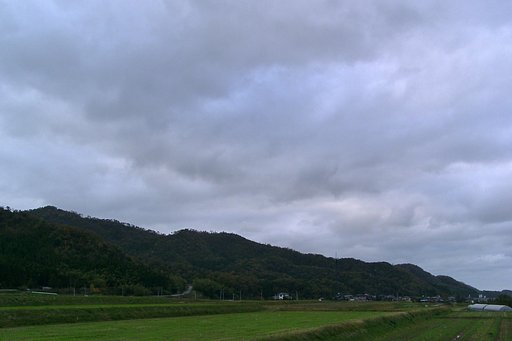 今日の日の入りと思われる頃?