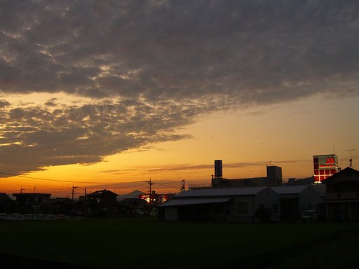夕焼け