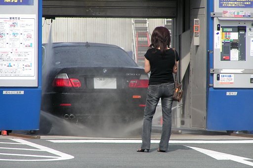 【水】洗車中・・・