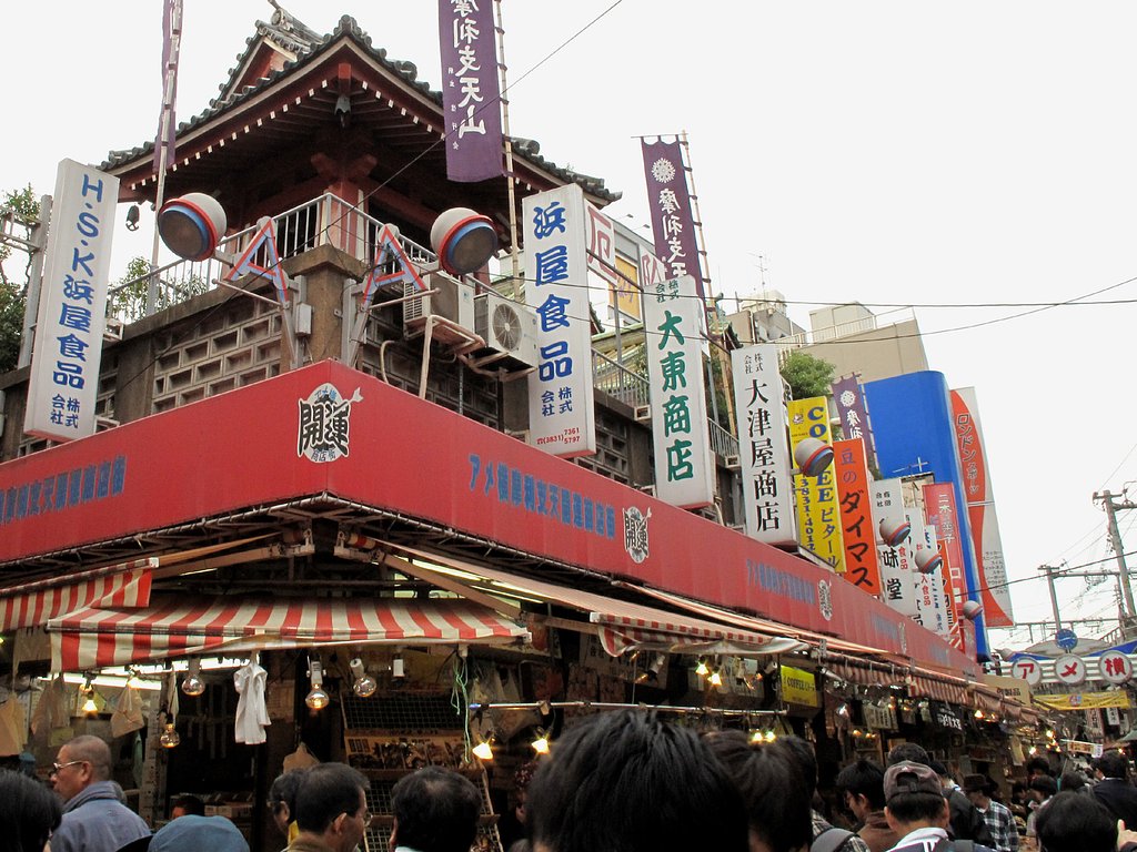 アメ横の神社
