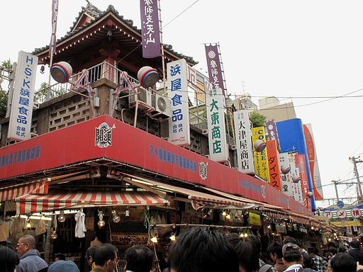 アメ横の神社