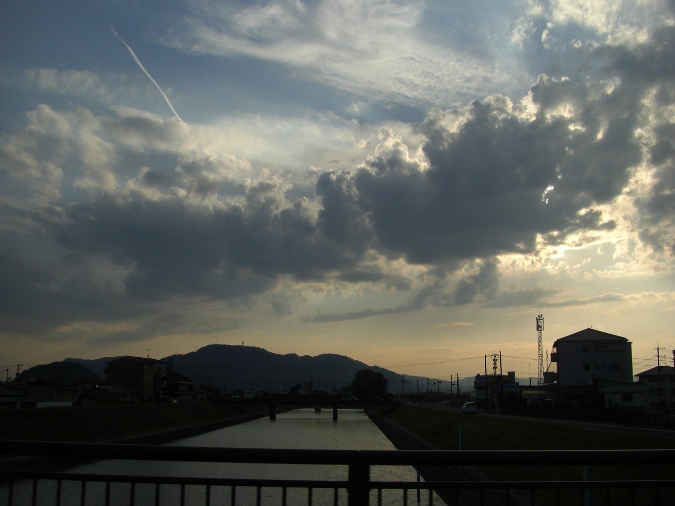 秋の夕暮れ