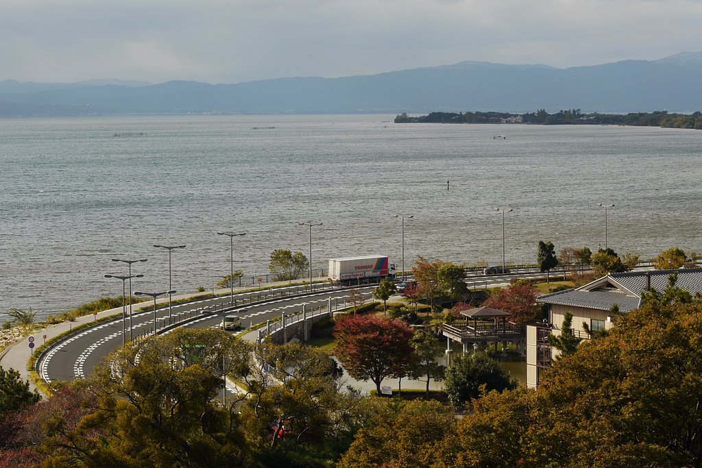 長浜城天守閣より